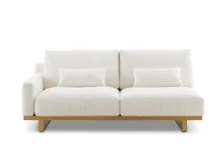 Best Mori Performance Fabric Single Arm 2 Seater Sofa Modular Sofas|Loveseats