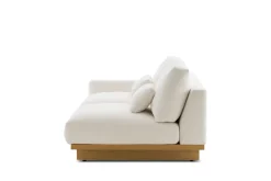 Best Mori Performance Fabric Single Arm 2 Seater Sofa Modular Sofas|Loveseats