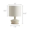 Discount Nadia Ceramic Table Lamp, 14.8" Lighting And Lamps