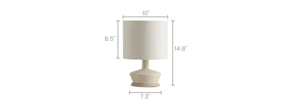 Discount Nadia Ceramic Table Lamp, 14.8" Lighting And Lamps