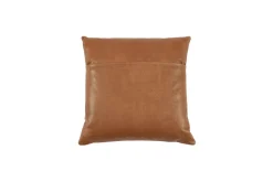 Sale Orion Leather Throw Pillow Sofa Accessories And Organizers