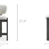 Fashion Oslo Performance Bouclé Counter Stool Stools & Bar Stools