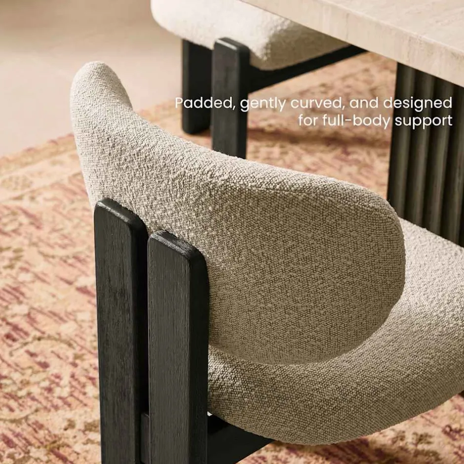 Fashion Oslo Performance Bouclé Counter Stool Stools & Bar Stools