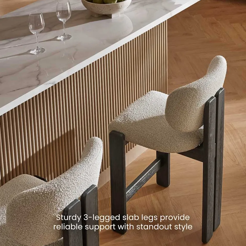 Fashion Oslo Performance Bouclé Counter Stool Stools & Bar Stools