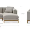Discount Owen Chaise Sectional Sofa Sectional Sofas