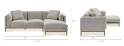 Discount Owen Chaise Sectional Sofa Sectional Sofas