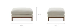Outlet Owen Ottoman Footstools, Ottomans & Poufs
