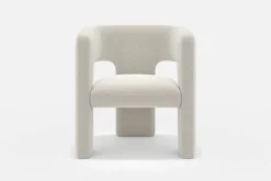 Clearance Paloma Bouclé Armchair, Snow Armchairs And Accent Chairs|Small Living Room Furniture
