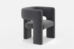 Online Paloma Bouclé Armchair, Storm Gray Armchairs And Accent Chairs|Small Living Room Furniture