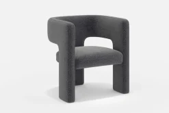 Online Paloma Bouclé Armchair, Storm Gray Armchairs And Accent Chairs|Small Living Room Furniture