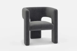 Online Paloma Bouclé Armchair, Storm Gray Armchairs And Accent Chairs|Small Living Room Furniture