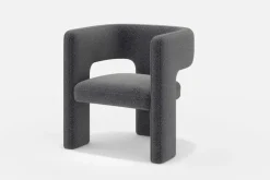 Online Paloma Bouclé Armchair, Storm Gray Armchairs And Accent Chairs|Small Living Room Furniture