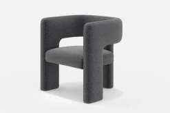 Online Paloma Bouclé Armchair, Storm Gray Armchairs And Accent Chairs|Small Living Room Furniture