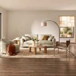 Sale Pascal Leather Sling Armchair Armchairs And Accent Chairs|Small Living Room Furniture