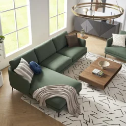 Fashion Pebble Chaise Sectional Sofa Sectional Sofas