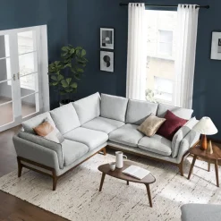 Outlet Remi L-Shape Sectional Sofa Sectional Sofas