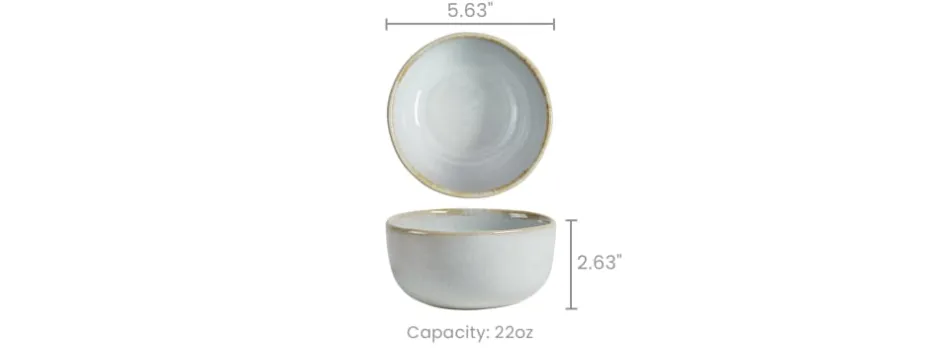 Hot Renoir Cereal Bowls, Set of 4 Tableware|Small Dining Room Furniture