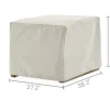 Fashion Rio Outdoor Armless Sofa Cover Outdoor Accessories