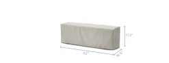 Outlet Rio Outdoor Dining Bench Cover, 51.2" Outdoor Accessories