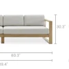 New Rio Outdoor Extended Chaise Sectional Sofa Outdoor Sofas