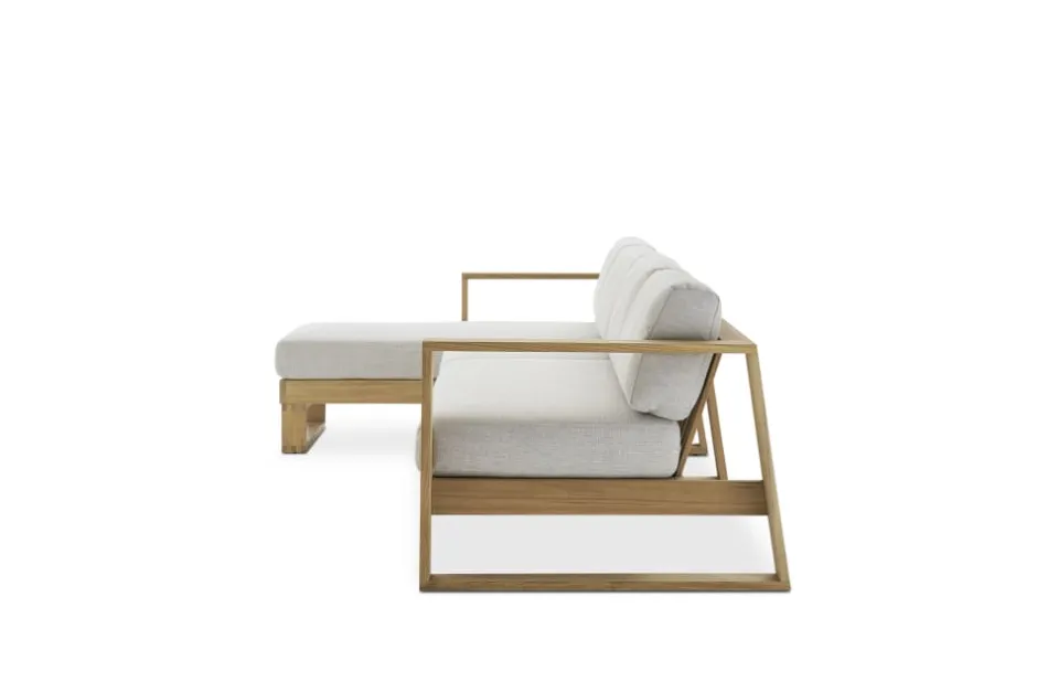 New Rio Outdoor Extended Chaise Sectional Sofa Outdoor Sofas