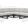 Sale Rio Outdoor Extended L-Shape Sectional Sofa Outdoor Sofas