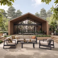 Sale Rio Outdoor Extended L-Shape Sectional Sofa Outdoor Sofas