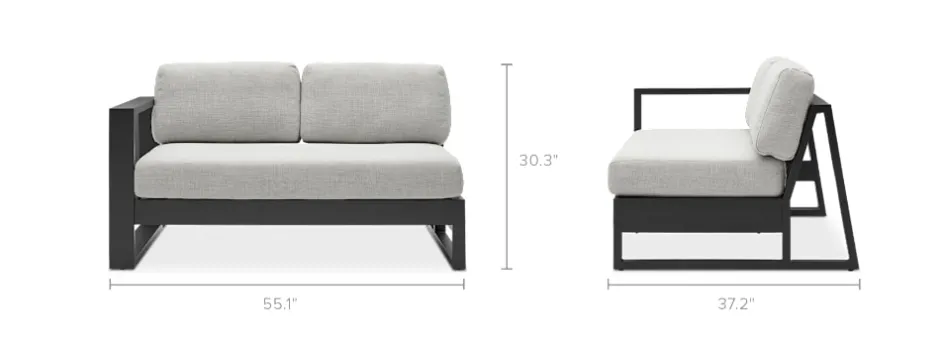 Sale Rio Outdoor Left Facing 2 Seater Sofa Outdoor Sofas