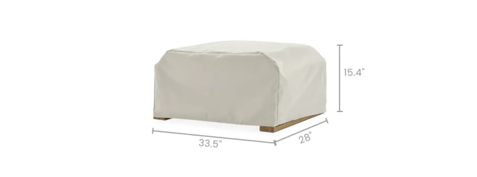 Clearance Rio Outdoor Ottoman Cover Outdoor Accessories