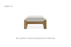 Clearance Rio Outdoor Ottoman Cover Outdoor Accessories