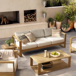 New Rio Outdoor Rectangular Box Coffee Table Outdoor Coffee & Side Tables|Coffee Tables