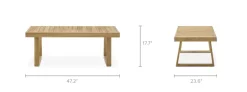 Sale Rio Outdoor Rectangular Coffee Table Outdoor Coffee & Side Tables|Coffee Tables