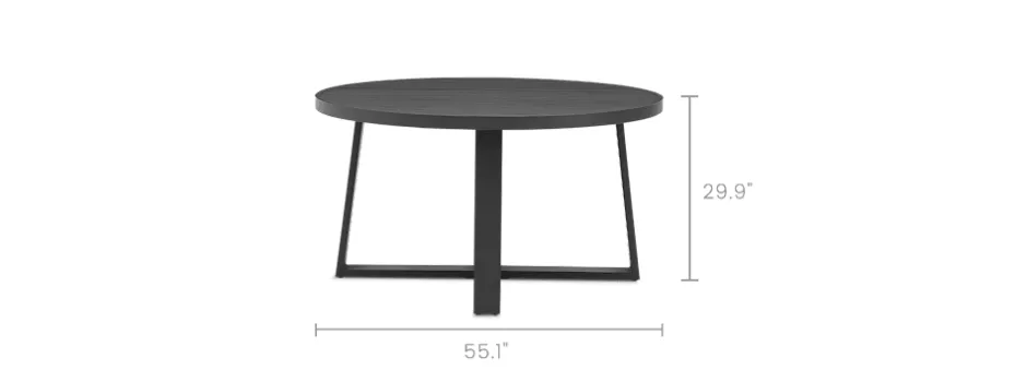 Hot Rio Outdoor Round Dining Table Outdoor Dining & Bar Tables