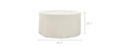 New Rio Outdoor Round Dining Table Cover Outdoor Accessories