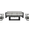 Outlet Rio Outdoor Sofa, 2 Lounge Chairs & Table Set Outdoor Furniture Sets|Outdoor Furniture Sets