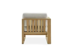 Online Rio Outdoor Teak Left Facing 1 Seater Sofa Outdoor Sofas