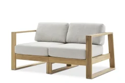 Outlet Rio Outdoor Teak Loveseat Outdoor Sofas