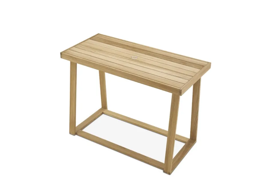 Hot Rio Outdoor Teak Rectangular Bar Table Outdoor Dining & Bar Tables