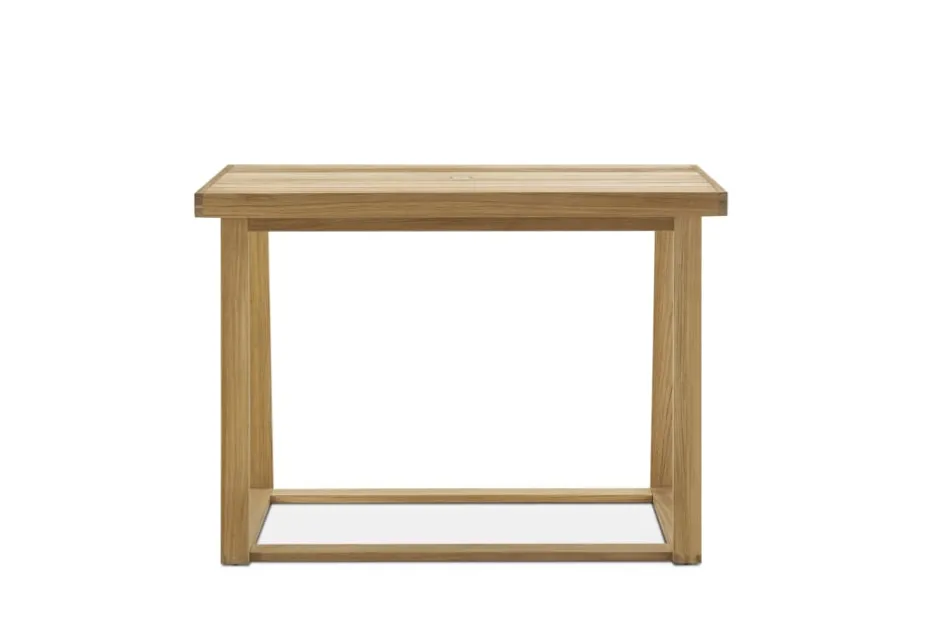 Hot Rio Outdoor Teak Rectangular Bar Table Outdoor Dining & Bar Tables