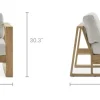 Hot Rio Outdoor Teak Right Facing 1 Seater Sofa Outdoor Sofas