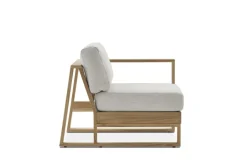 Hot Rio Outdoor Teak Right Facing 1 Seater Sofa Outdoor Sofas
