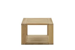 Outlet Rio Outdoor Teak Square Box Side Table Small Outdoor Furniture|Outdoor Coffee & Side Tables