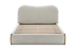 Online Rochelle Performance Bouclé Bed Small Bedroom Furniture|Beds & Bed Frames