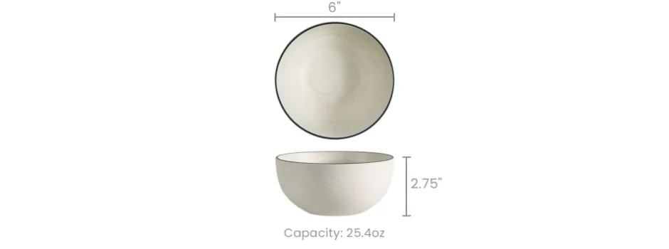 Online Sandy Cereal Bowls, Set of 4 Tableware|Small Dining Room Furniture