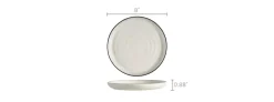 New Sandy Salad Plates, Set of 4 Tableware|Small Dining Room Furniture