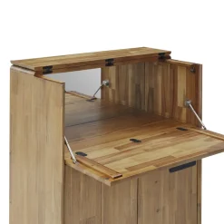 Sale Seb Bar Cabinet, Tall Small Space Storage|Sideboards & Buffet Cabinets
