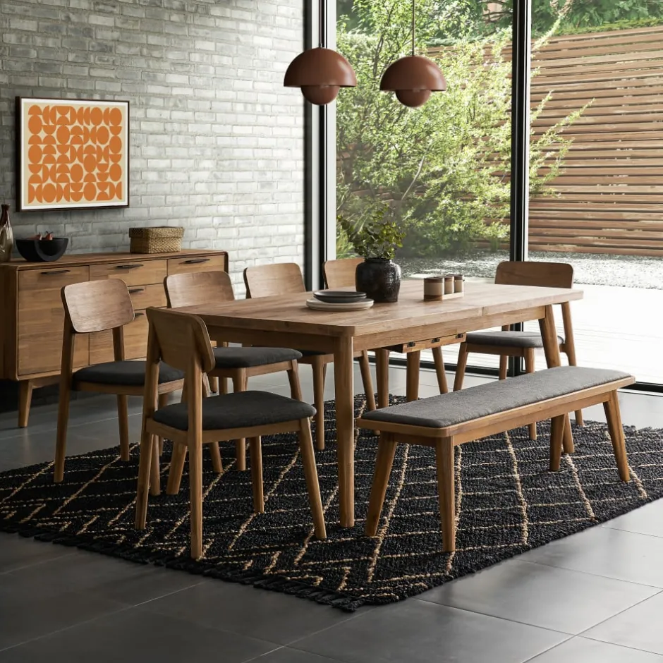 New Seb Extendable Dining Table, 74.8"-94.5" Dining Tables
