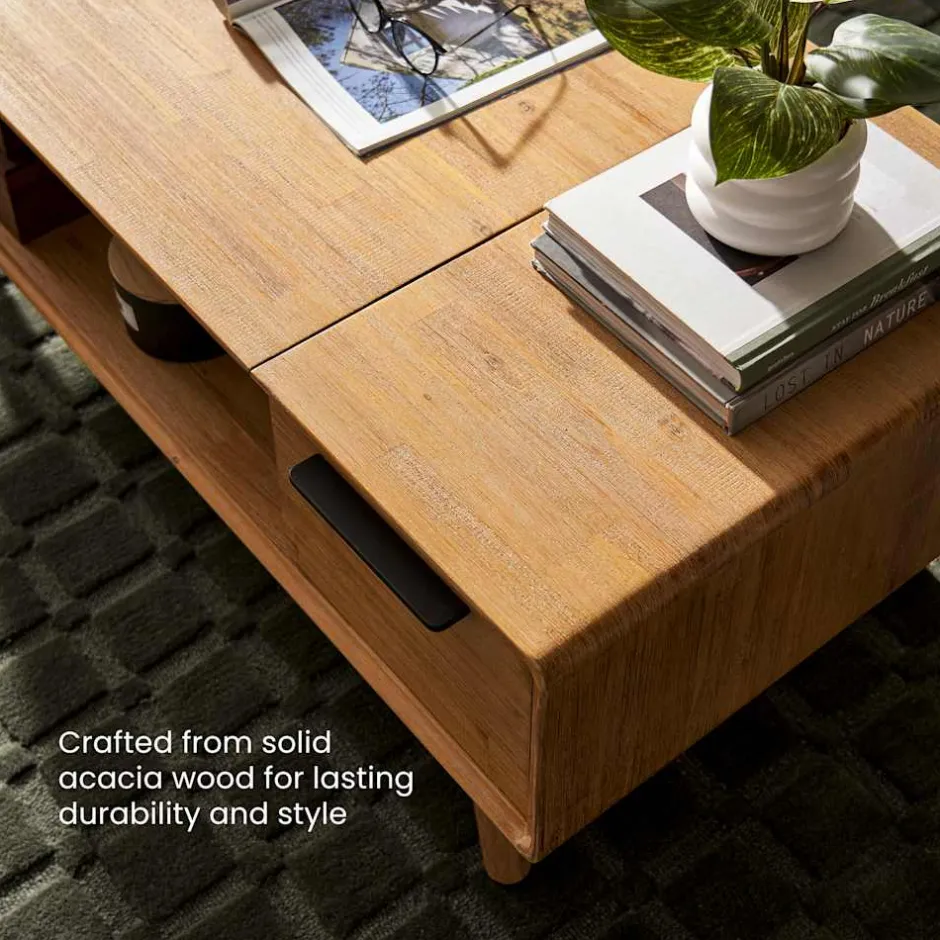Outlet Seb Lift Top Coffee Table, Small Small Space Storage|Coffee Tables