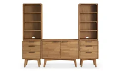 Discount Seb Media Console System Shelves & Bookcases|Tv Stands