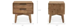 Outlet Seb Nightstand Nightstands & Bedside Tables|Side Tables